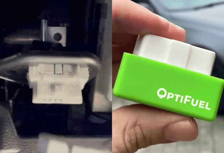 using OptiFuel to save gas
